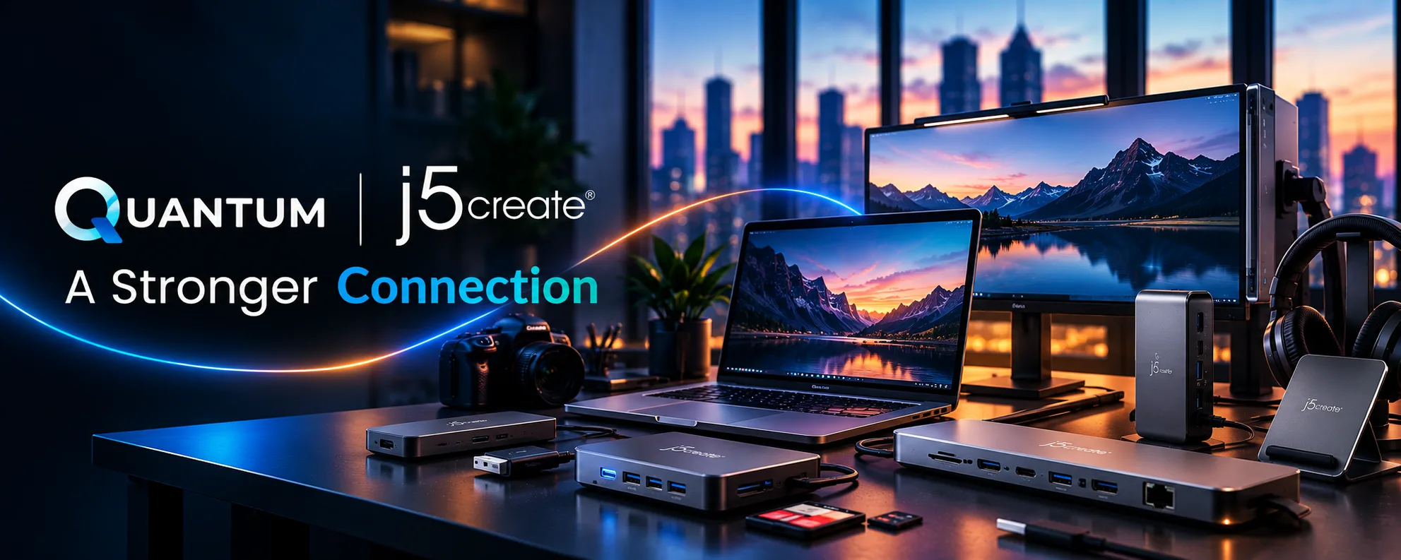 Quantum and j5create — A Stronger Connection