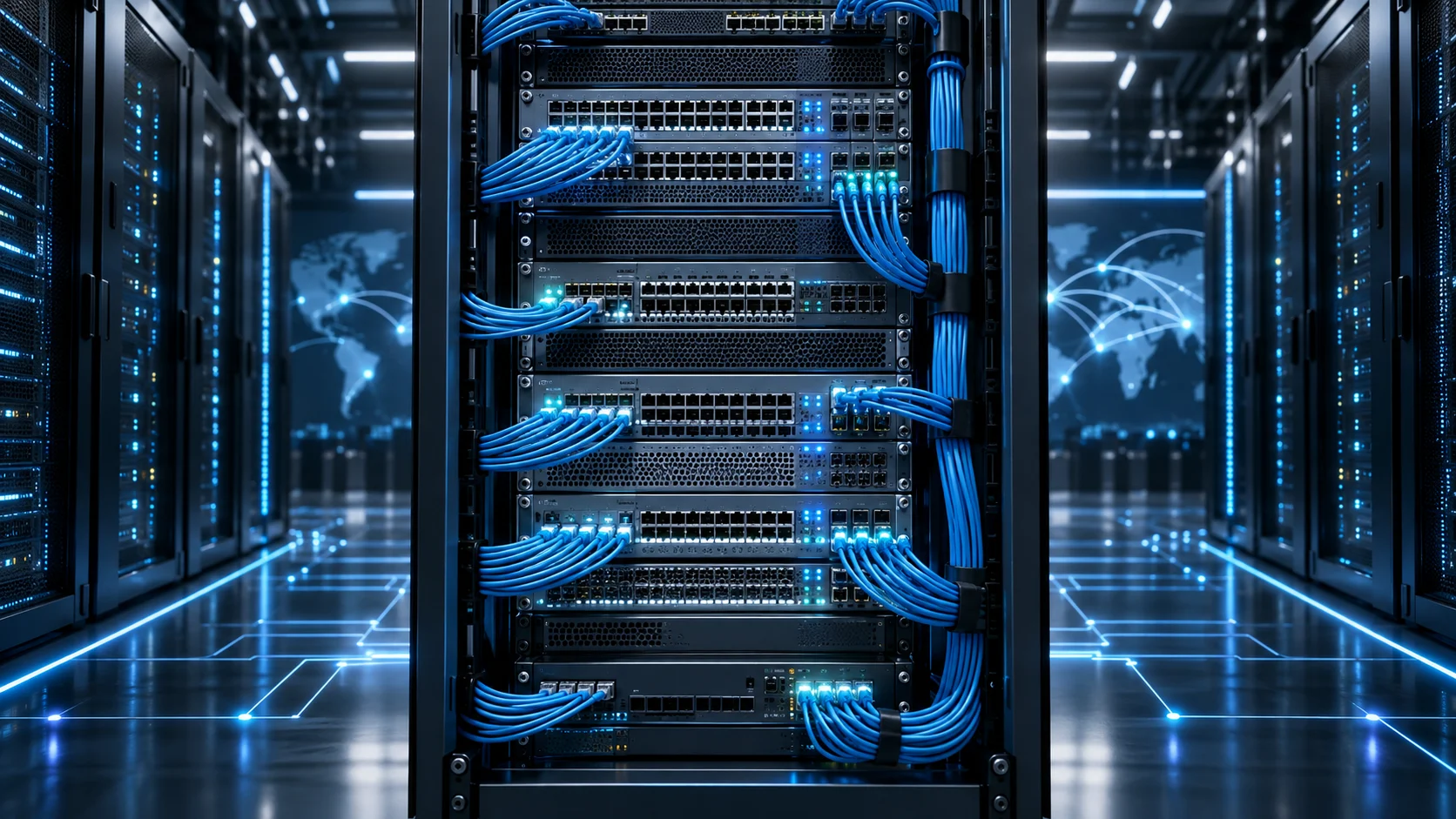 Network — illustrative technology service artwork