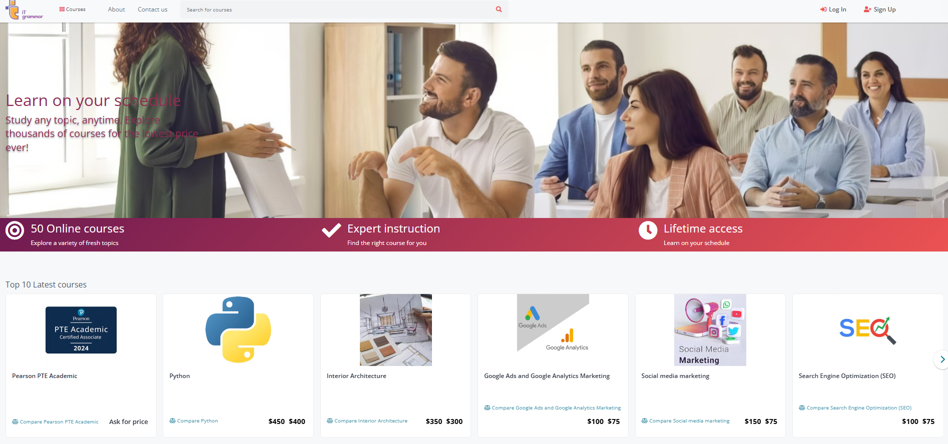 ITGrammar Learning Center