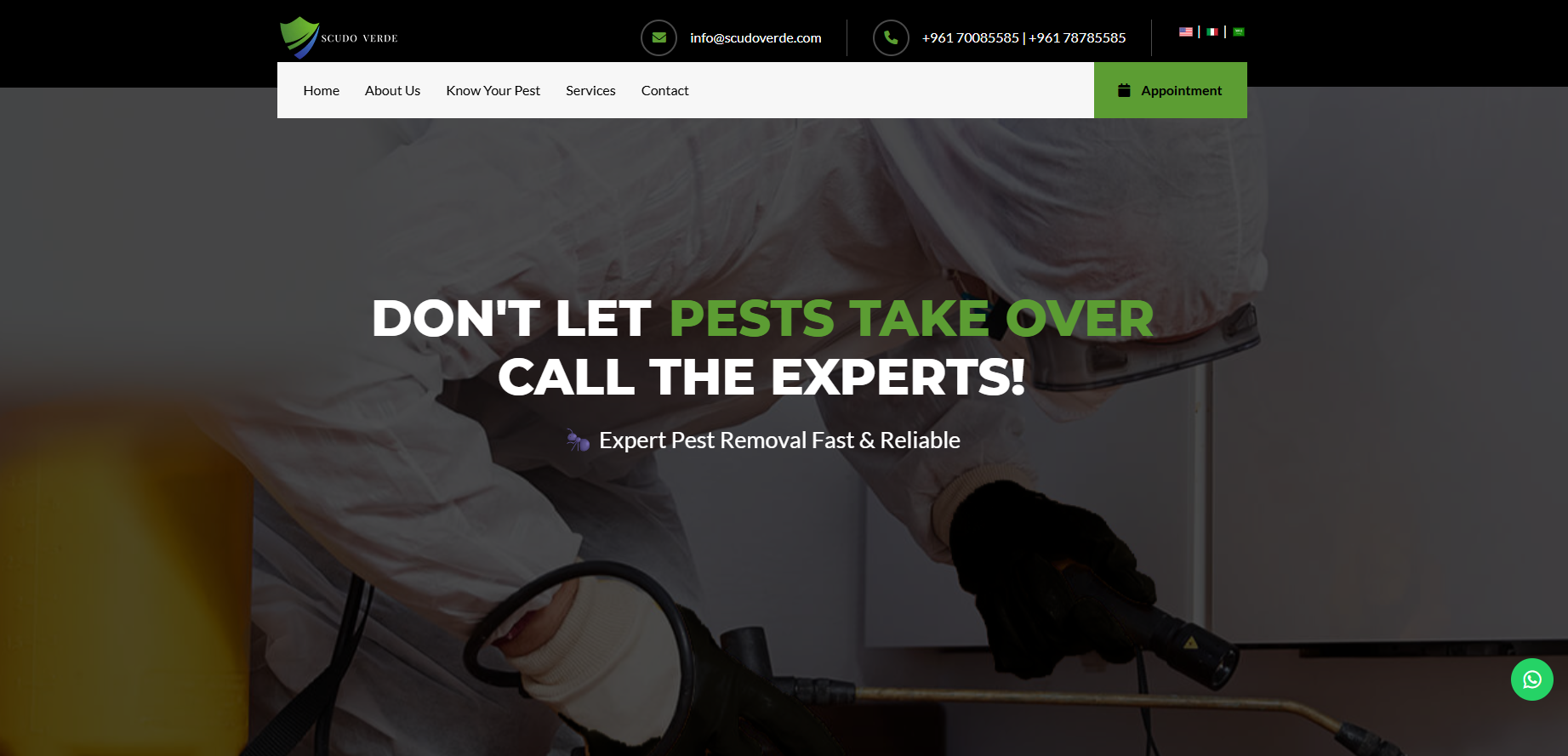 ScudoVerde Pest Control