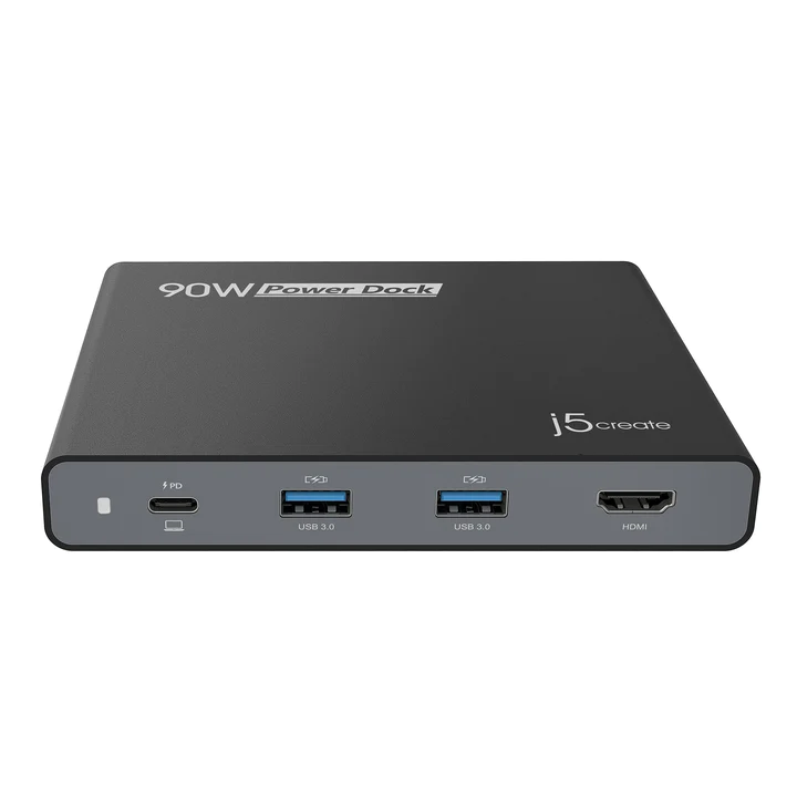 JCDP392 Travel Dock with Built-in 90W USB-C Power Adapter — image 4